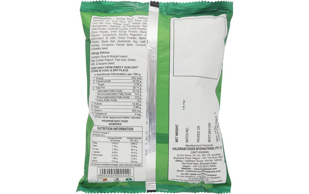 Haldiram's Nagpur Soya Sticks    Pack  150 grams